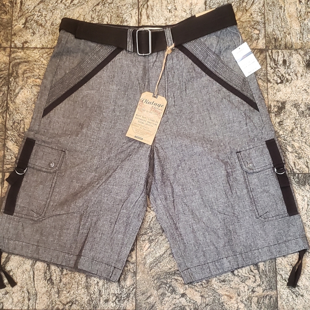 Vintage Genes Grey Crago Shorts